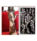 Mehendi Stencil 9