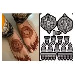 Mehendi Stencil 4