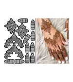 Mehendi Stencil 6